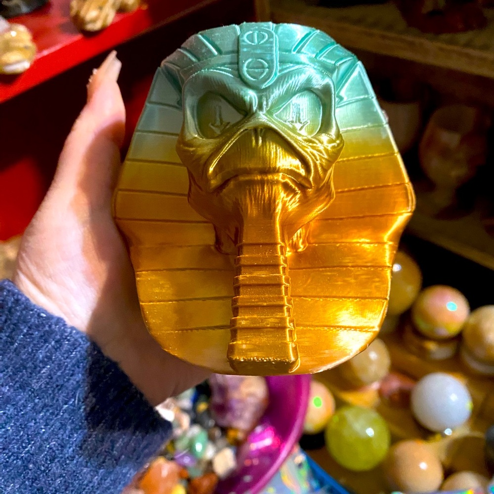 Iron Maiden, King Eddie 3D laser print